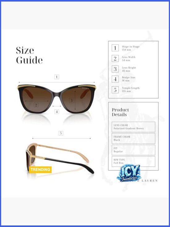 Cat Eye Full Rim Sunglasses with Polarized Lenses + Accessory Kit